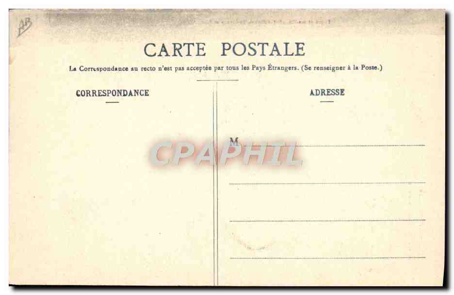 CPA Folklore Ariege Type de Bethmalaise  — Verso