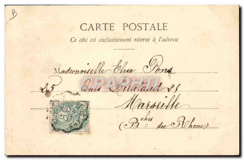CPA Folklore Type de Bethmalaise Haute Ariege  — Verso