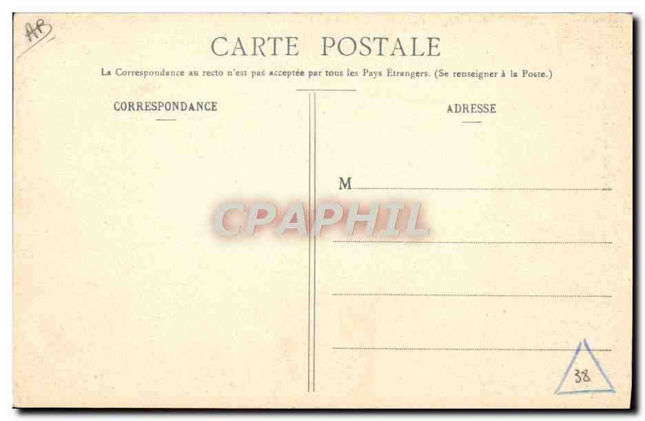 CPA Folklore Types de Bethmalaises pres Castillon Ariege  — Verso