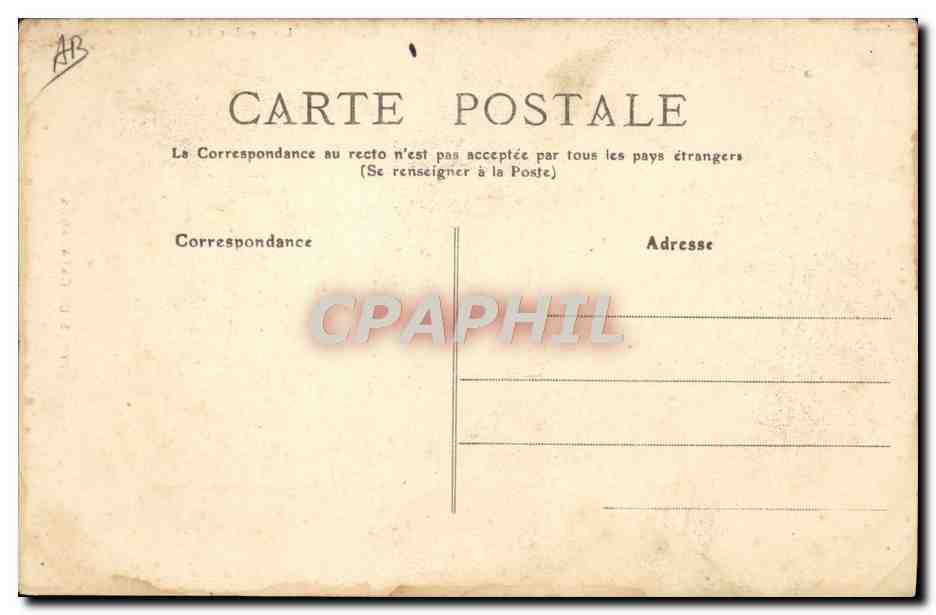 CPA Folklore Types de catalanes — Verso