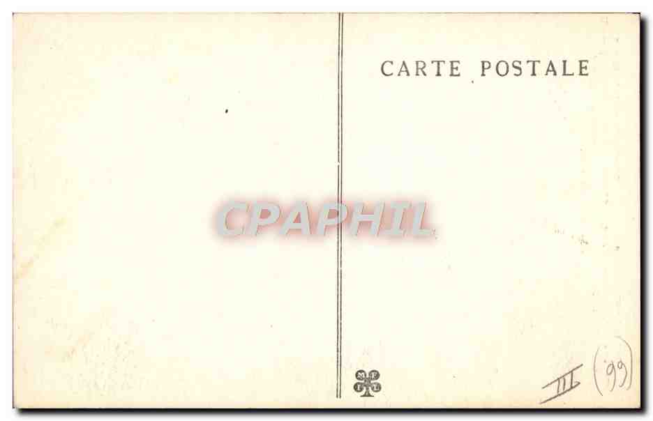CPA Folklore Types Catalans — Verso