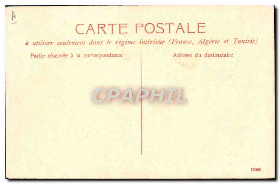 CPA Folklore La belle Catalane — Verso