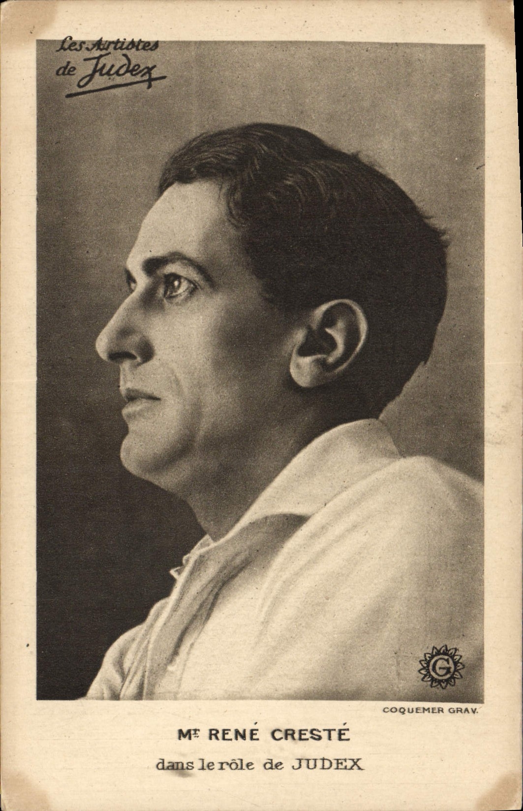 CPM Cinema Rene Creste Judex
