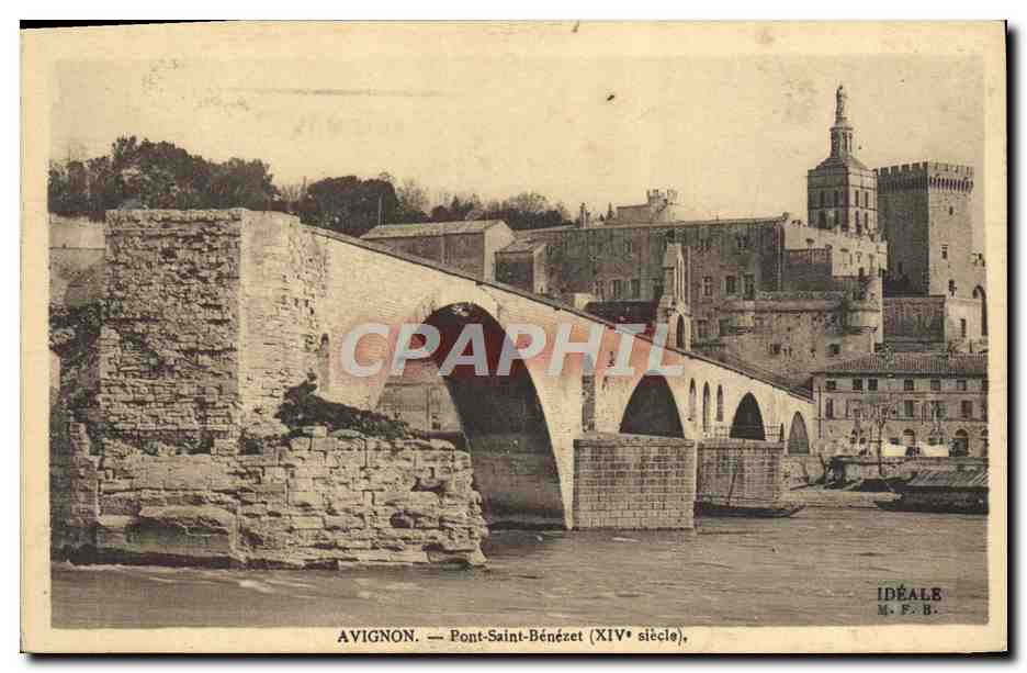 CPA Avignon Pont Saint Benezet