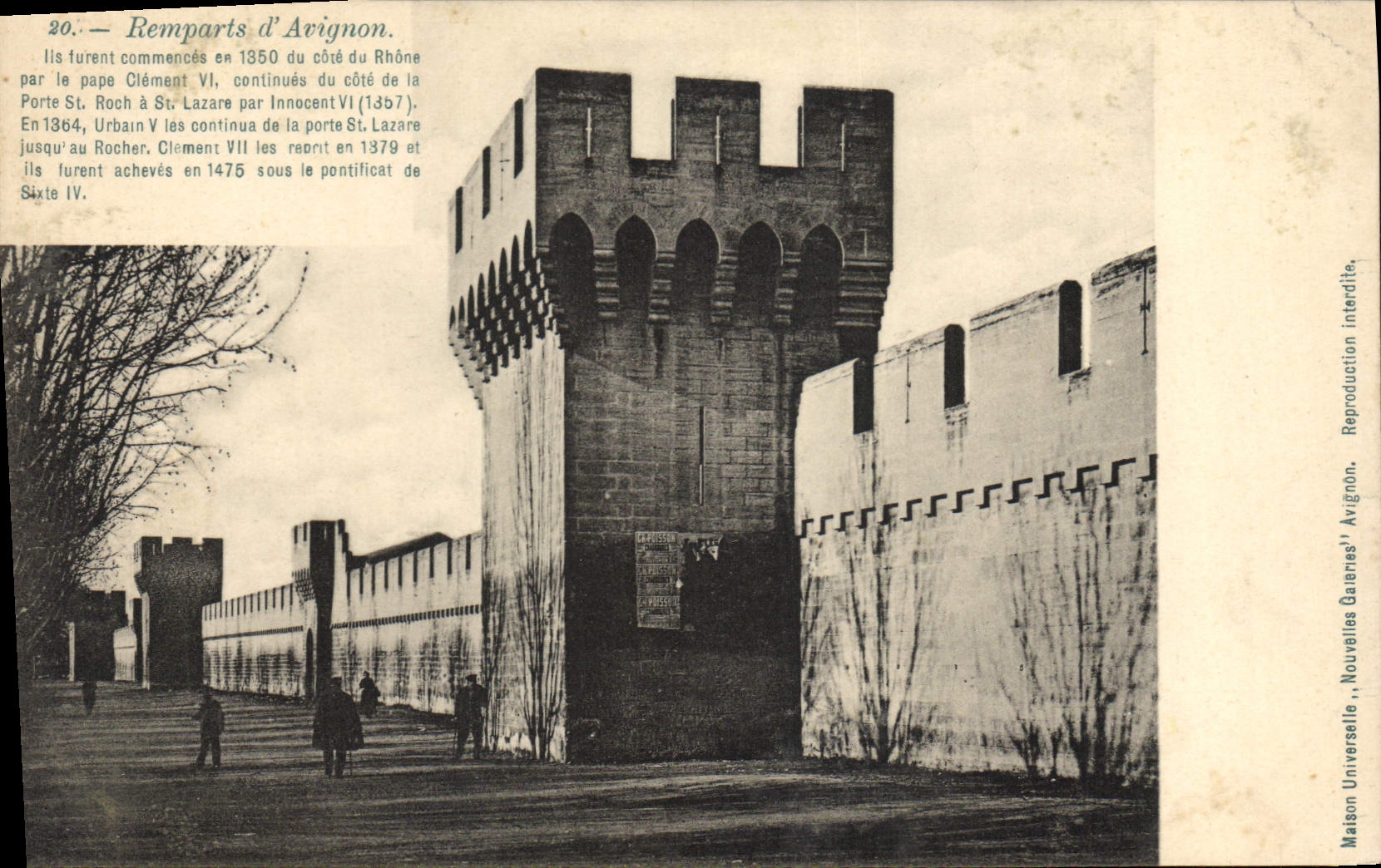 CPA Avignon Remparts