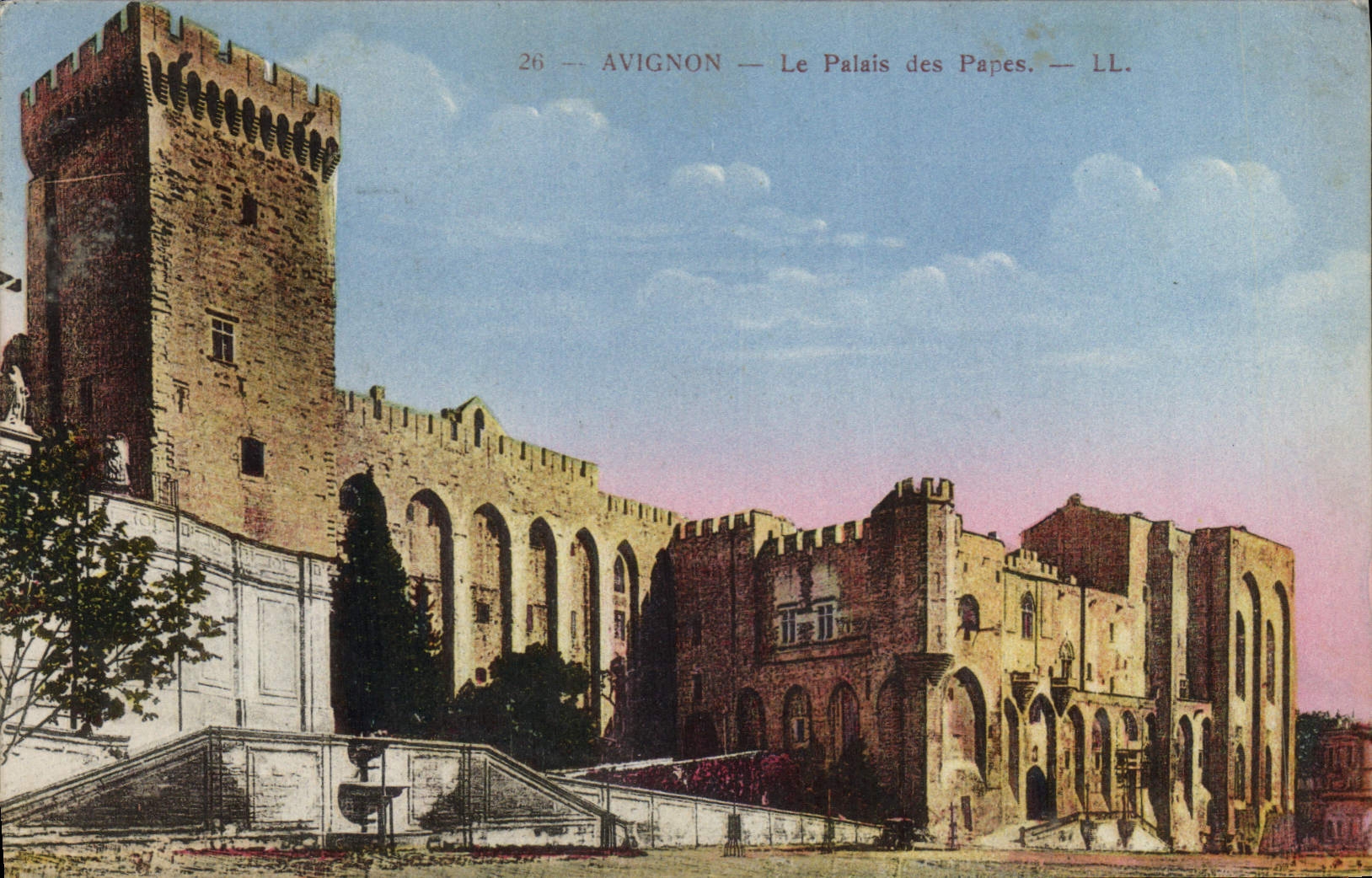 CPA Avignon Le Palais des Papes