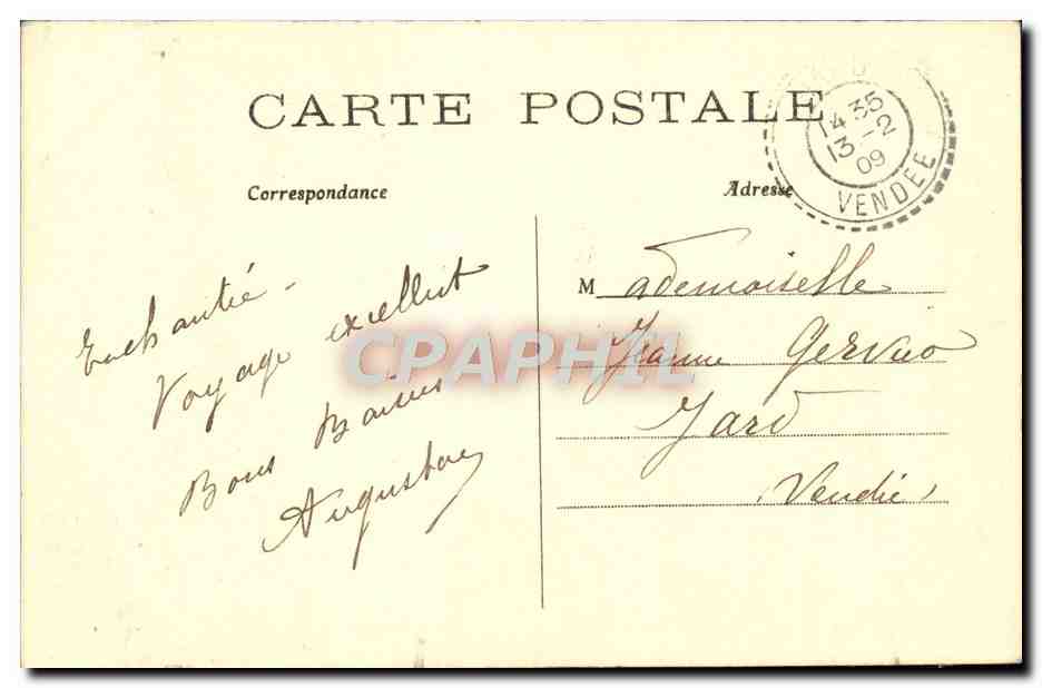 CPA Paris La Tour St Jacques — Verso