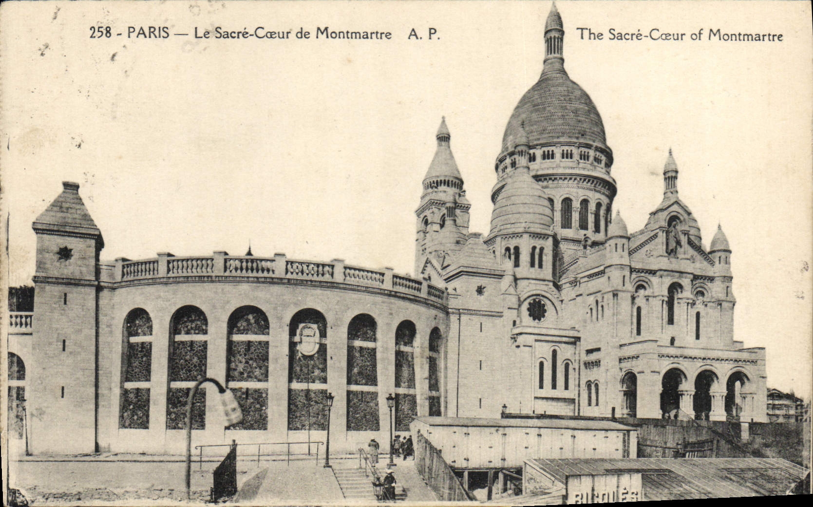CPA Paris Le Sacre Coeur de Montmartre