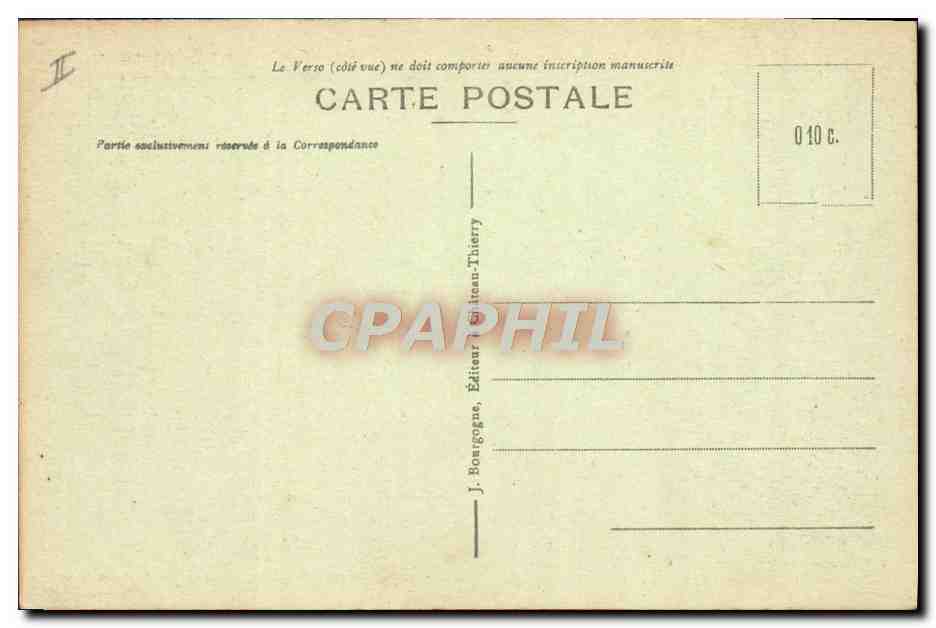 CPA Ecole Chalons sur marne Ecole nationale d'arts et Metiers — Rückseite
