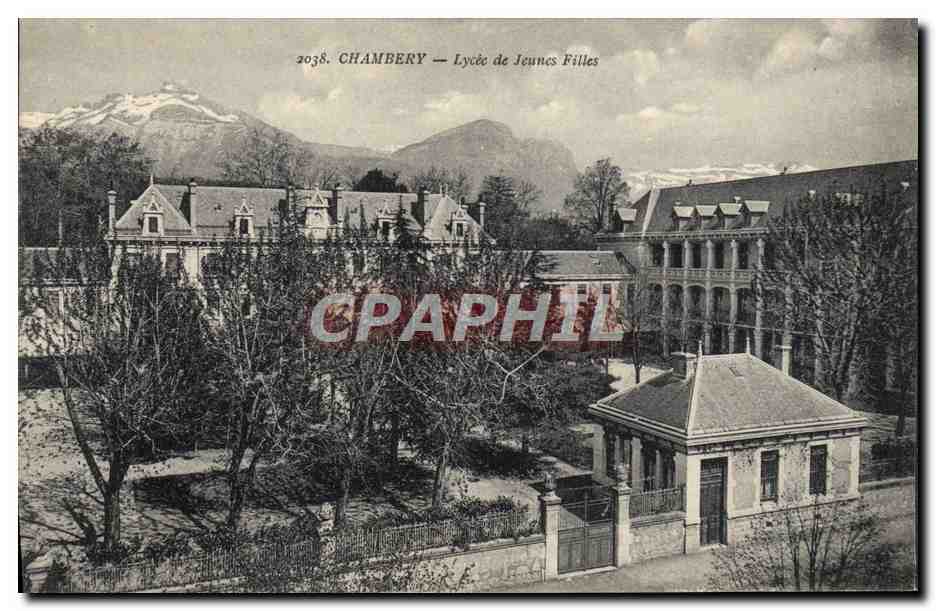 CPA Ecole Chambery Lycee de jeunes filles 