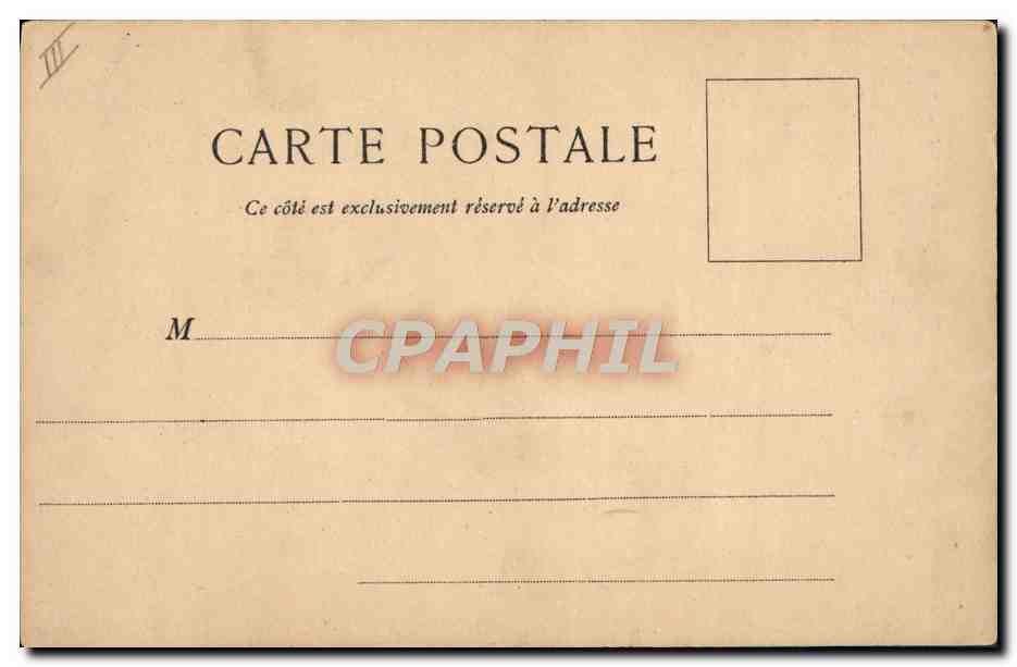 CPA Ecole Massillon Quai des des Celestins Paris  — Rückseite