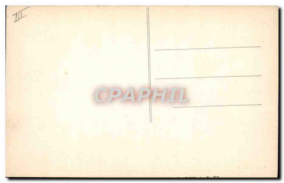 CPA Ecole de Garcons Rue de Reuilly Paris 12eme — Verso
