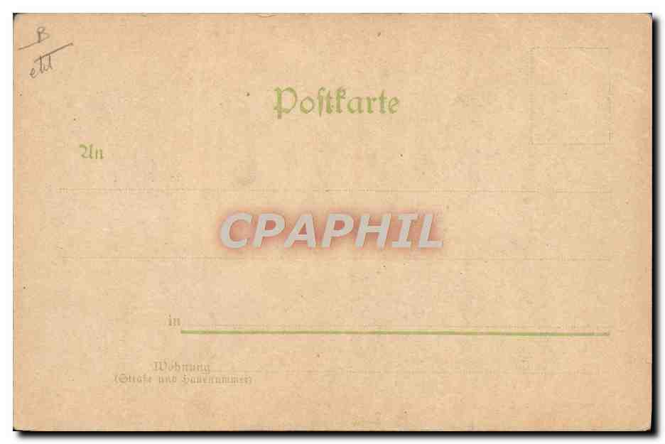 CPA Affaire Dreyfus Zola Estehazy La dame voilee — Rückseite