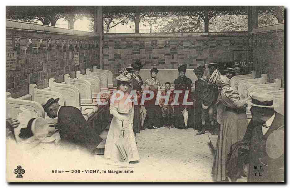 CPA Vichy Le Gargarisme