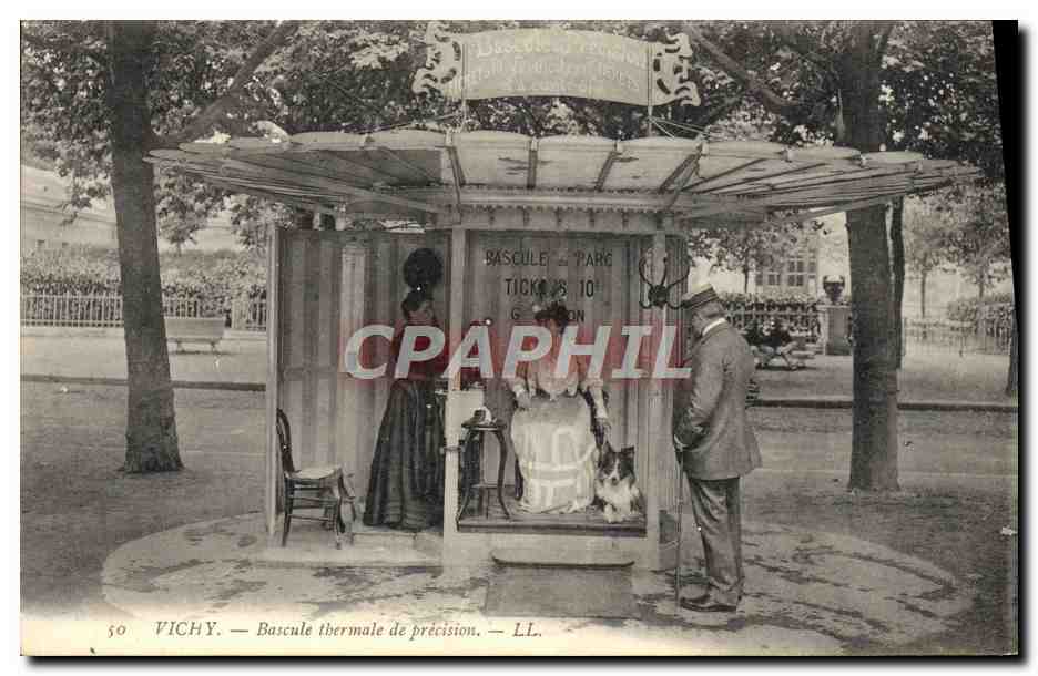 Vichy — Basculle thermale de précision — LL.