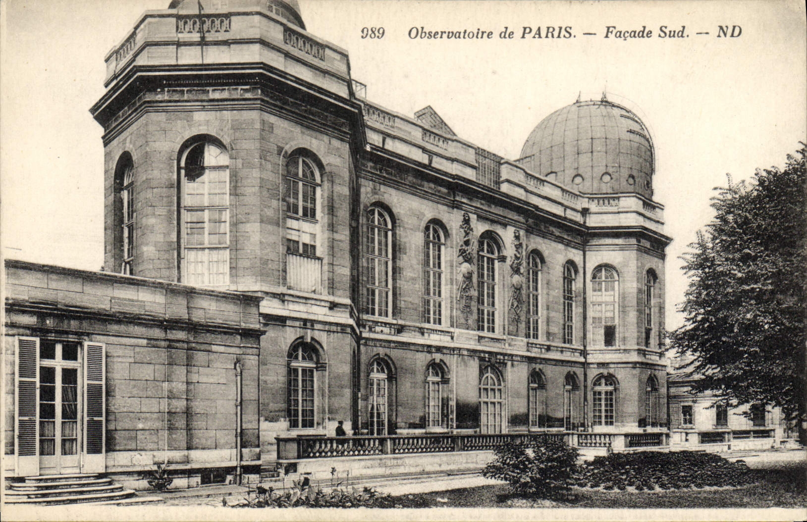 CPA Observatoire De Paris Facade Sud