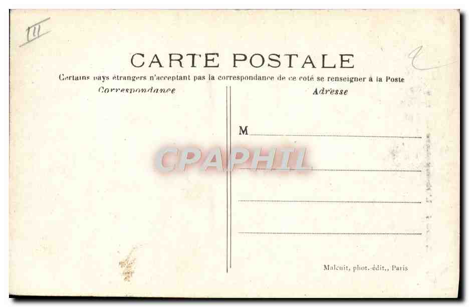 CPA Meudon L'Observatoire — Rückseite