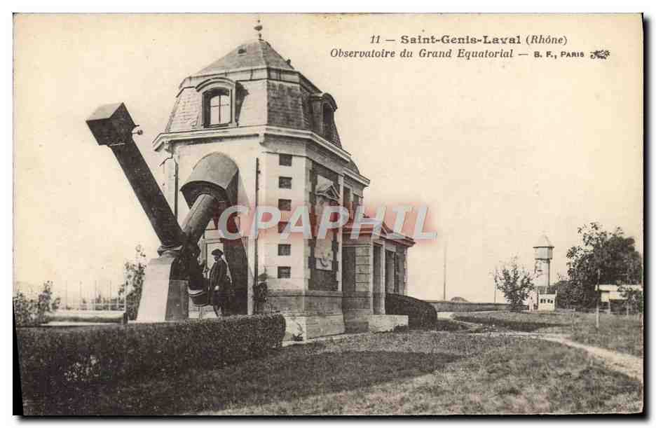 Observatoire du Grand Equatorial — Saint-Genis-Laval (Rhône) — B. F., Paris