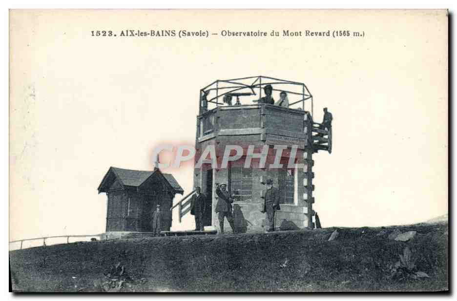 CPA Aix Les Bains Observatoire Du Mont Revard