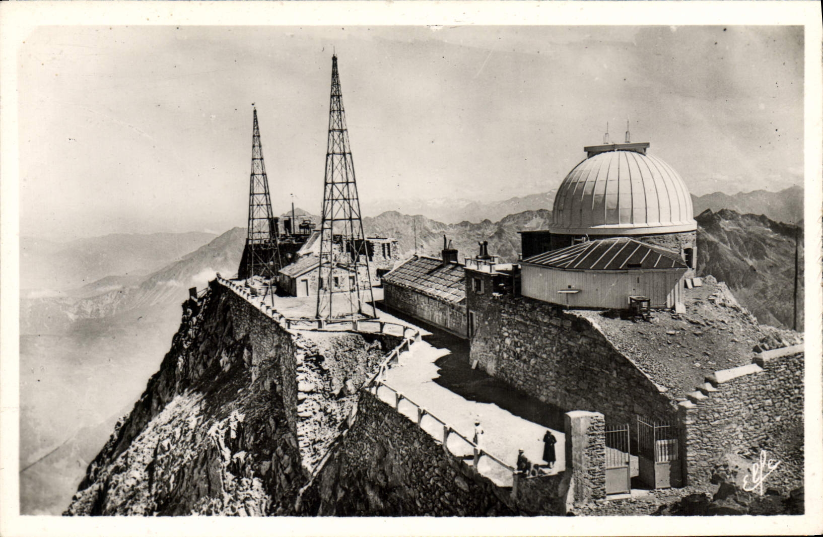 CPA Pyrenees Ocean Les Hautes Pyrenees L'observatoire 