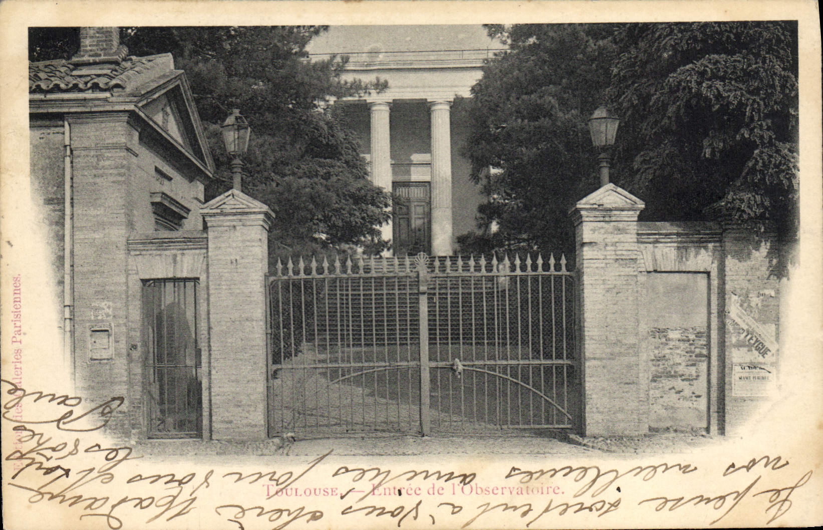 Toulouse — Entrée de l'Observatoire — Presse Parisienne