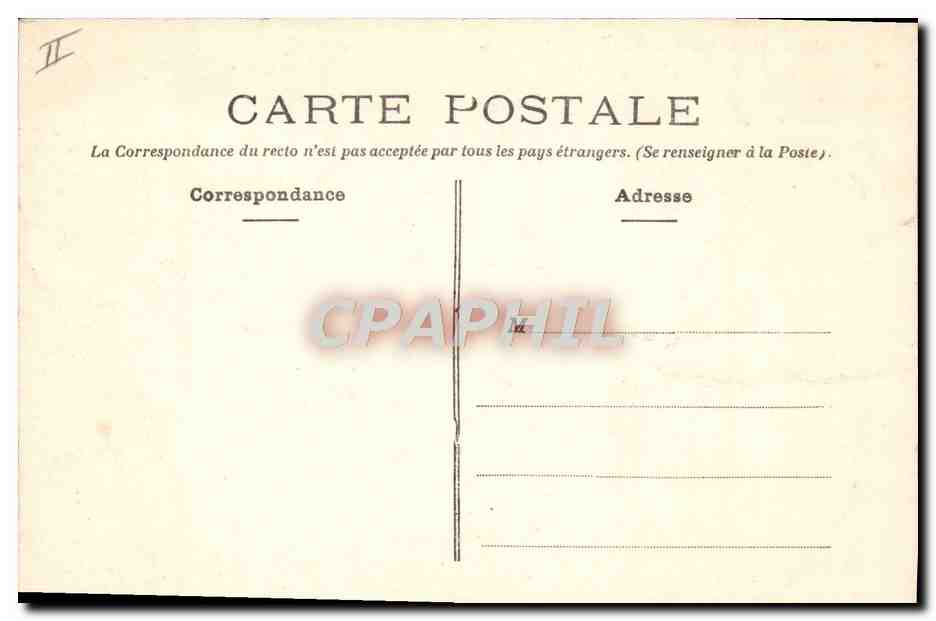 CPA Angers Observatoire De La Baumette — Rückseite