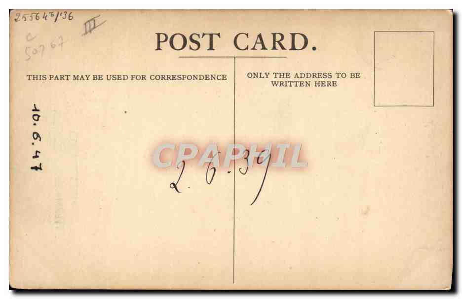 Le paquebot "Athene Castle" — Union-Castle Line — 25.564 tons — Verso