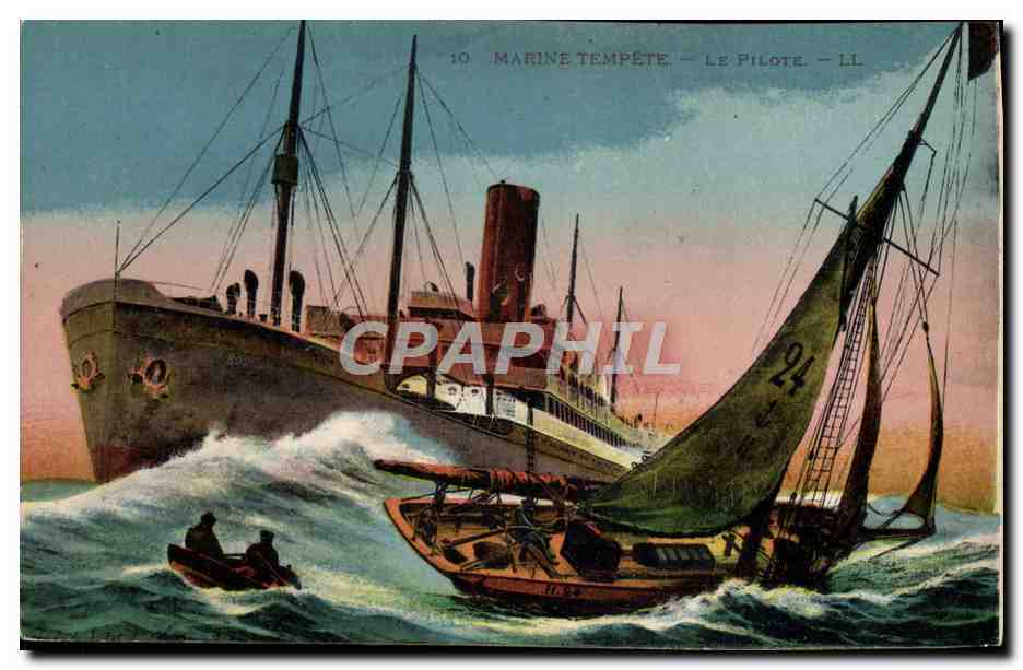 Marine Tempête — Le Pilote — LL