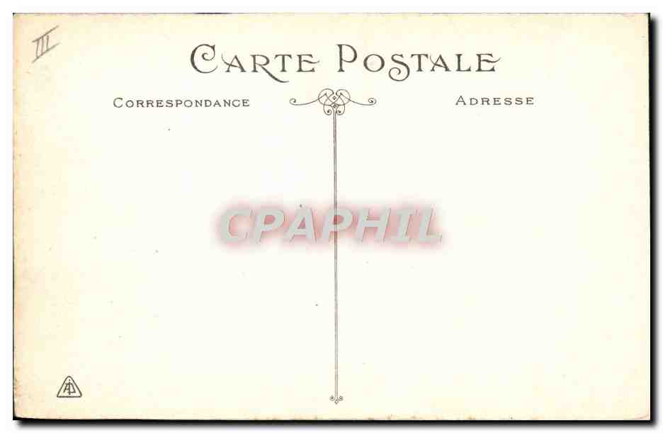 CPA Bateau Paquebot  — Verso