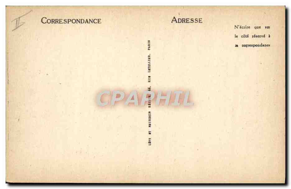 CPA Bateau Paquebot Un coup de tangage — Verso