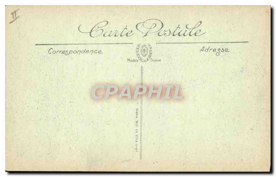 CPA Bateau Paquebot Steamer par gros temps — Verso