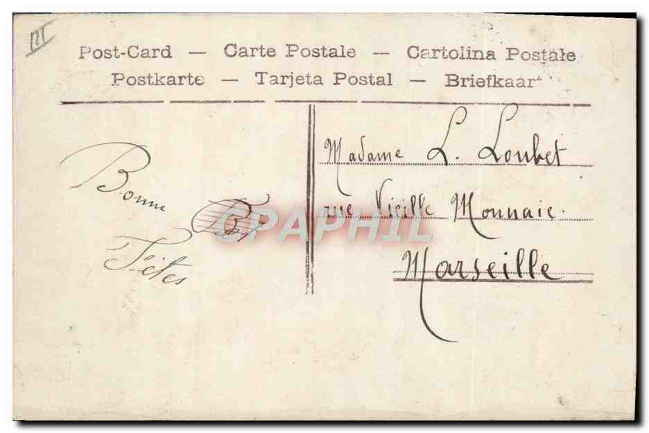 CPA Fantaisie Prenom Marie — Rückseite
