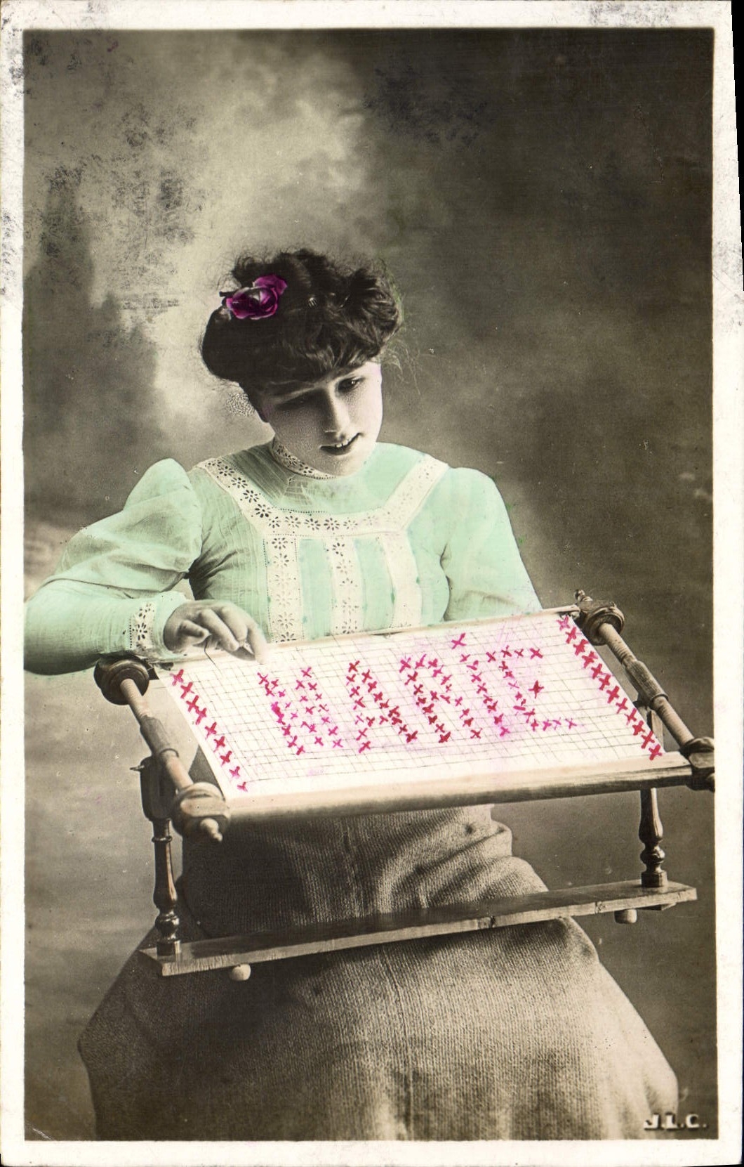 CPA Fantaisie Prenom Marie