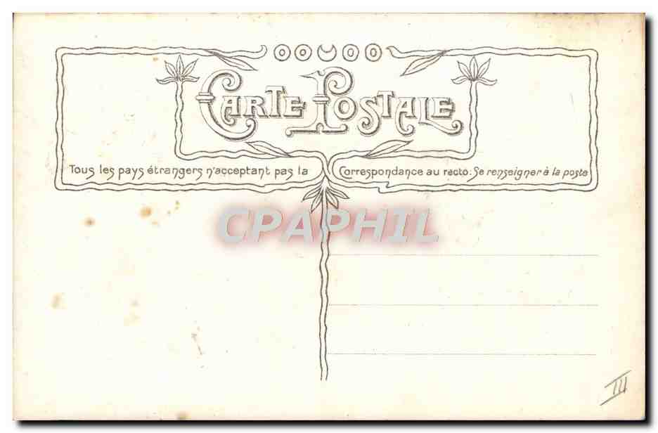 CPA Fantaisie Prenom Marie  — Rückseite