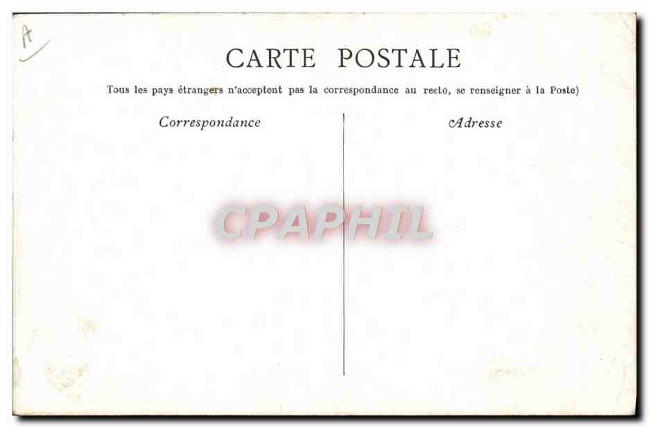 CPA Marseille Jardin zoologique Elephant — Rückseite