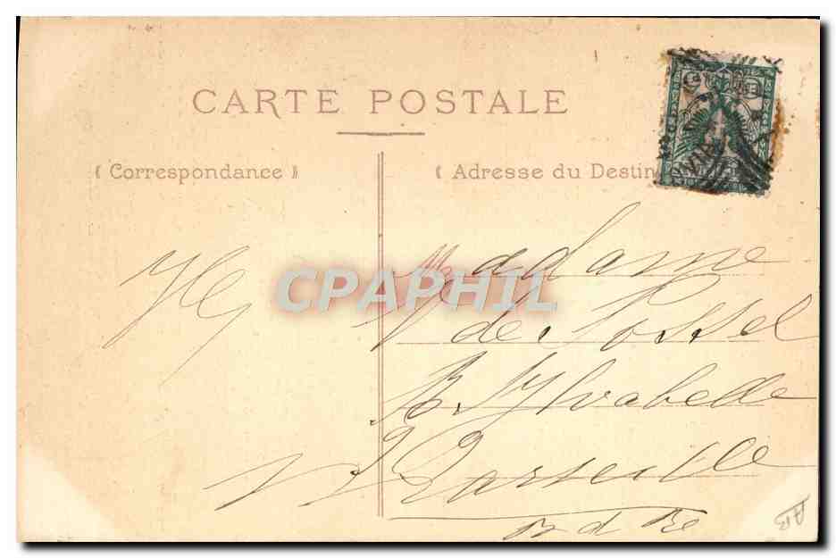 CPA Fantaisie Illustrateur Femme Les chichis de la femme Mode 1909 1910  — Verso