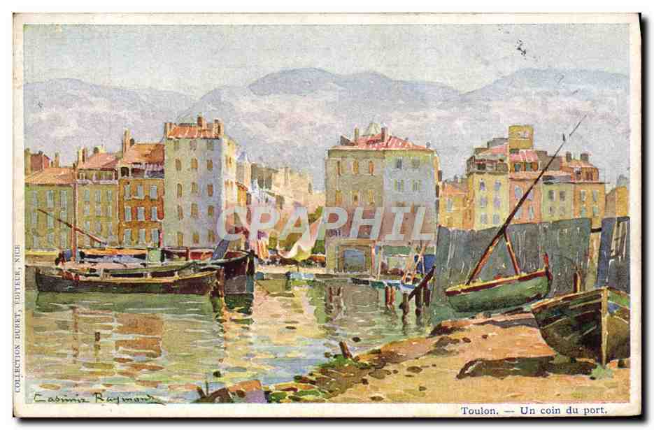 Toulon — Un coin du port — Éditeur: Collection Durbet, Nîmes