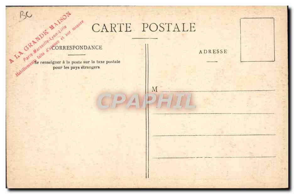 CPA Fantaisie Illustrateur Casimir Raymond Nice le palais de la jetee — Rückseite