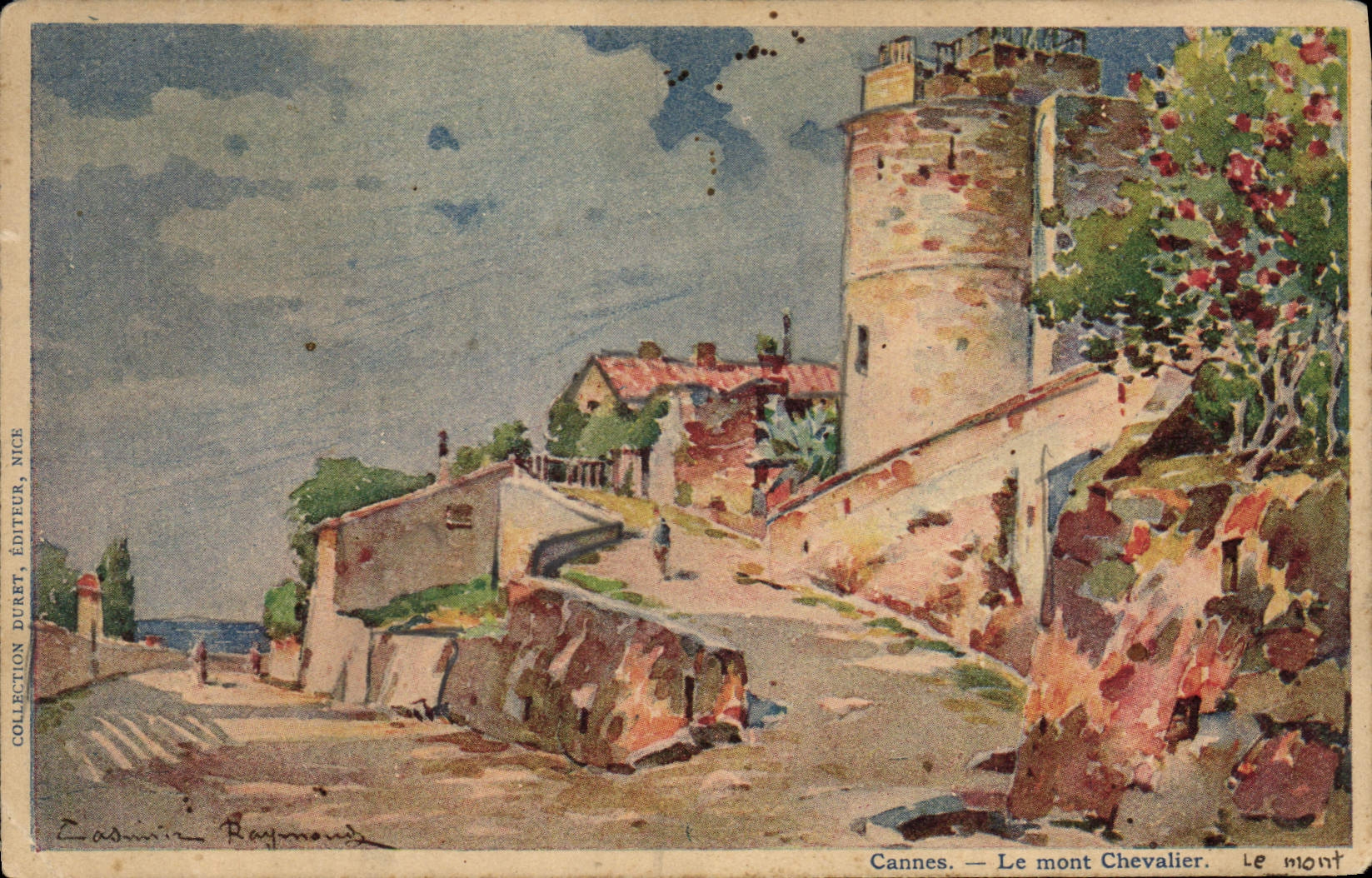 Cannes — Mont Chevalier — Verlag: Collection Dirret, Nice