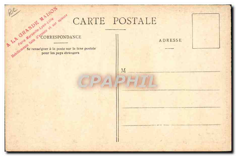 CPA Fantaisie Illustrateur Casimir Raymond Nice Le palais de la jetee — Rückseite