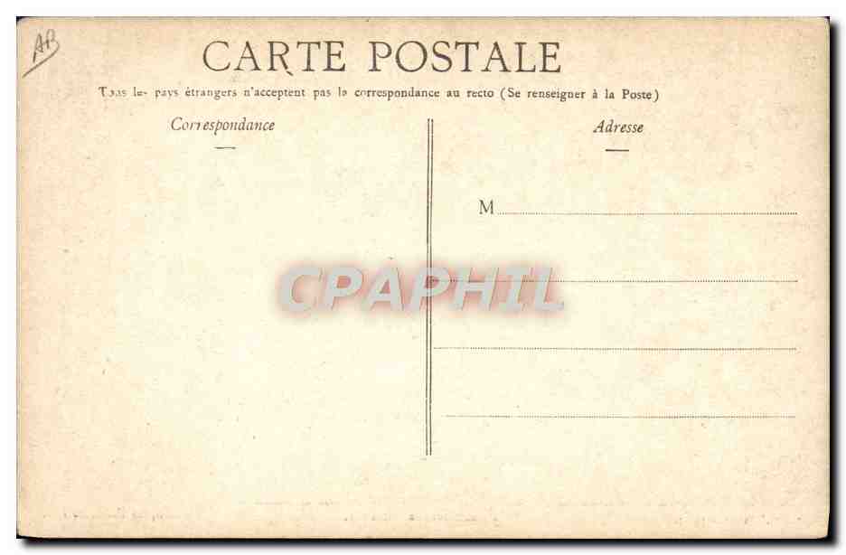 Prisioneros alemanes — después de la Illustration — "GEO." XXXIII. - 1914 — Reverso