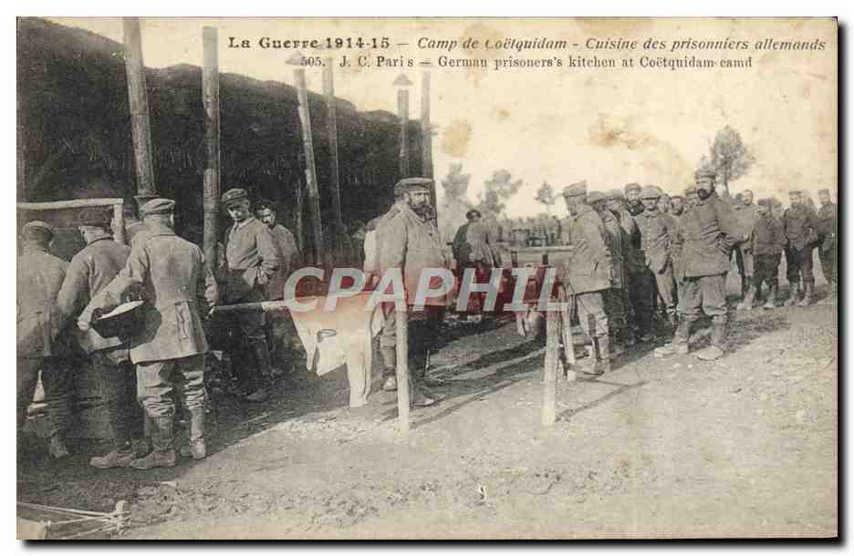 Kamp Loëtqidam — Keuken van Duitse gevangenen — J. C. Paris, n° 505