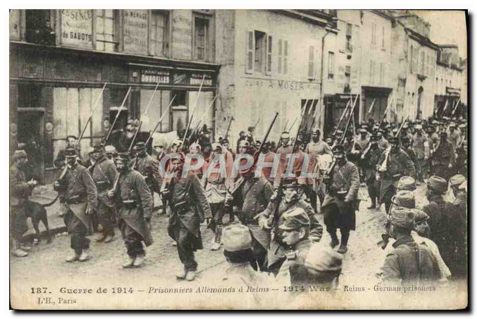 Prigionieri tedeschi a Reims — L’H., Parigi