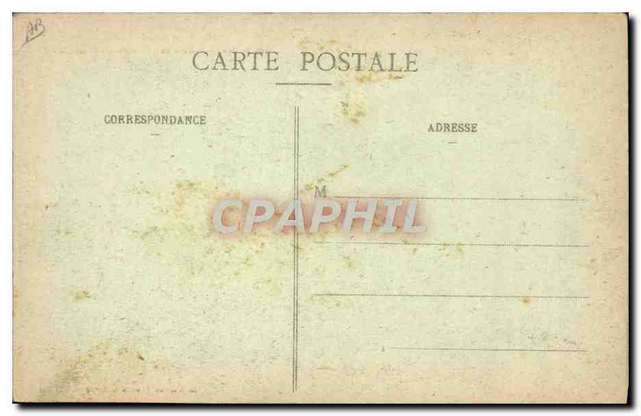 Convoglio di prigionieri tedeschi — Guerra del 1914 — Stabilimento Tipografico Unito di Nancy - Oliché Rol — Verso