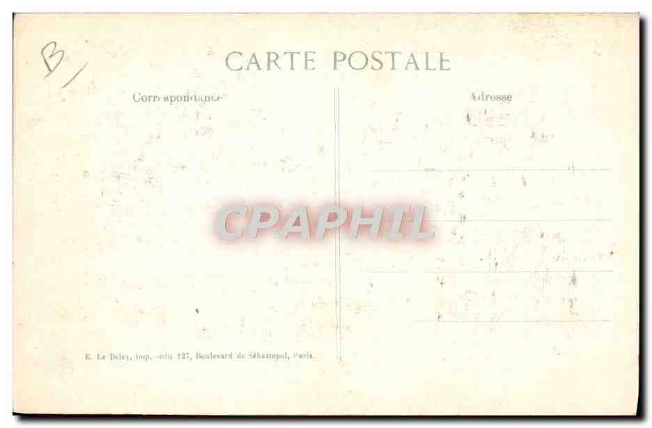 Noisy-le-Sec — Prisioneros en un vagón — E. Le Dole, imp. 127, Boulevard de Sébastopol, París — Reverso