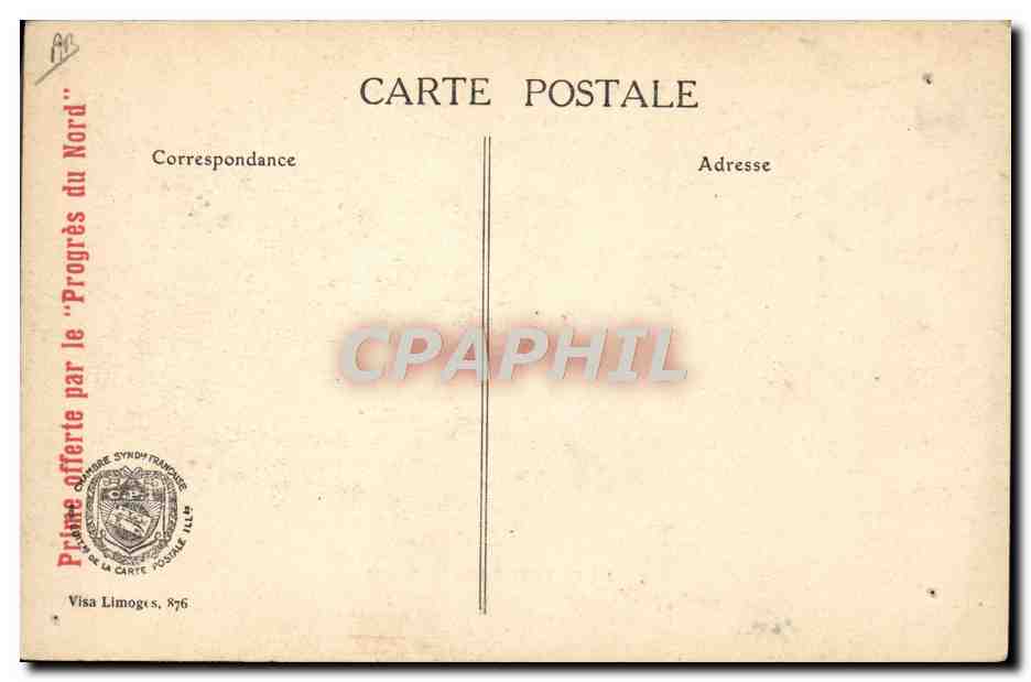 Il generale Joffre che fa sfilare prigionieri alla Fontenelle — La guerra nel Nord — n° 631 — Verso