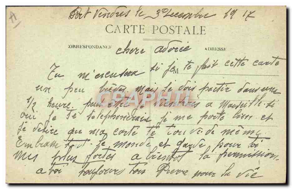 CPA Folklore Types catalanes  — Verso