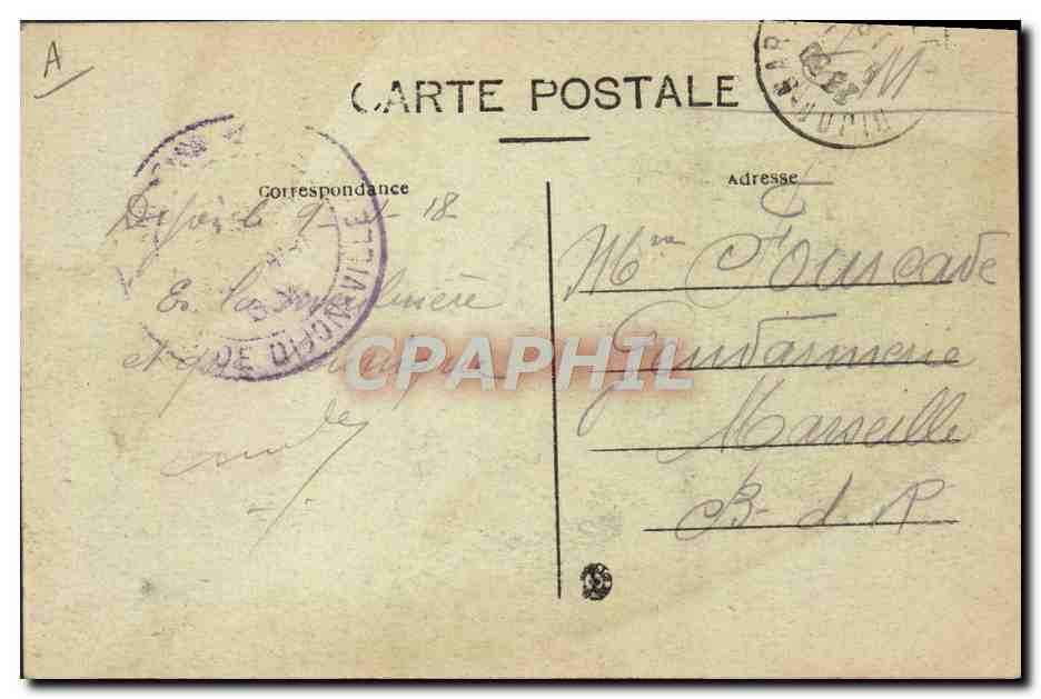 CPA Folklore Types de catalanes  — Verso