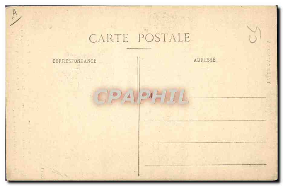 CPA Folklore Types catalans Forcee de boire  — Verso