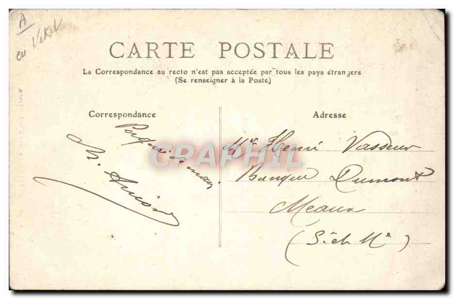 CPA Folklore Catalane allant a la fontaine  — Verso